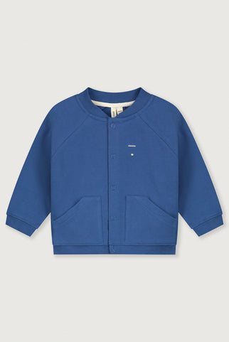 Baby Baseball Cardigan | Blue Moon