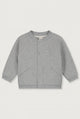 Baby Baseball-Cardigan | Grey Melange 