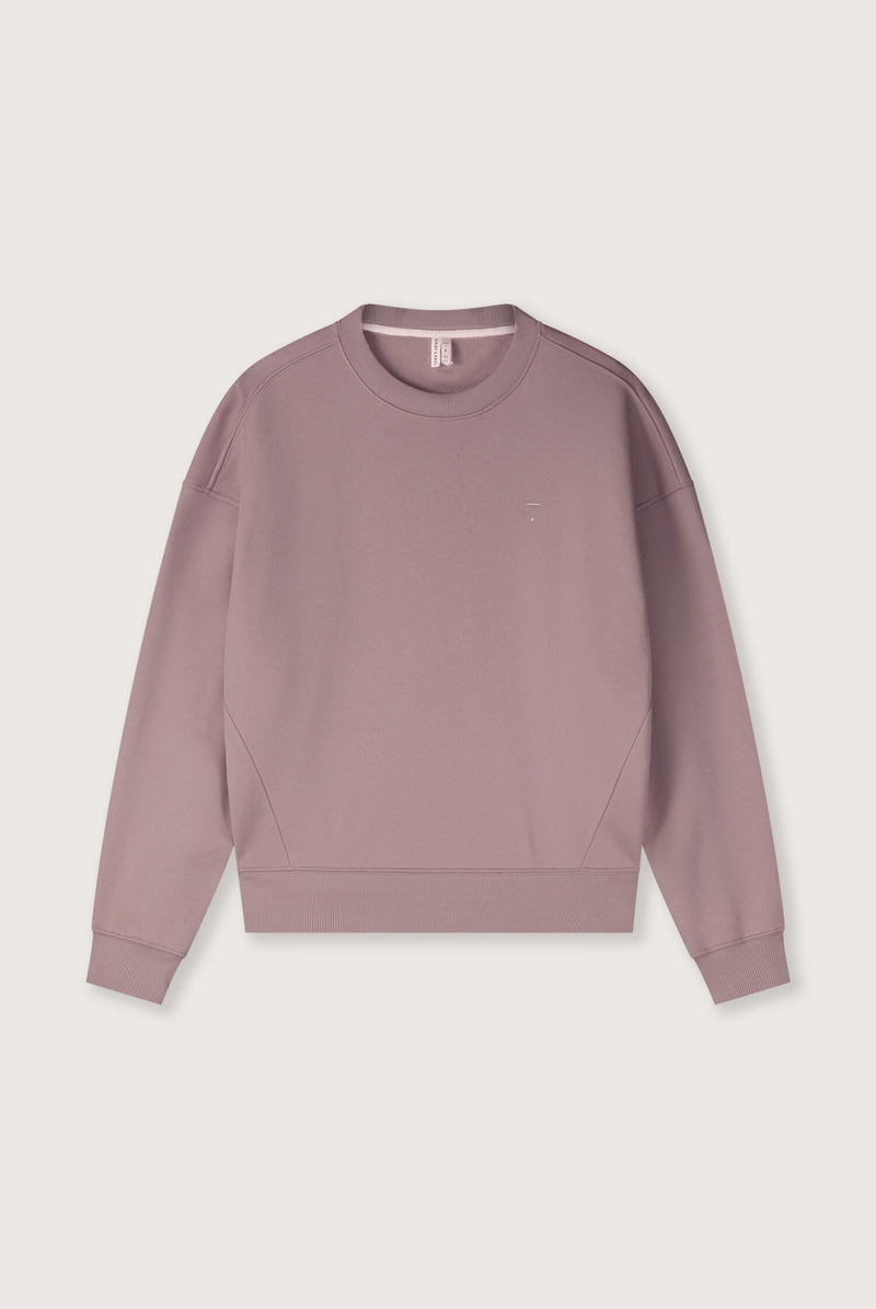 (Women) Dropped Shoulder Sweater | Berry