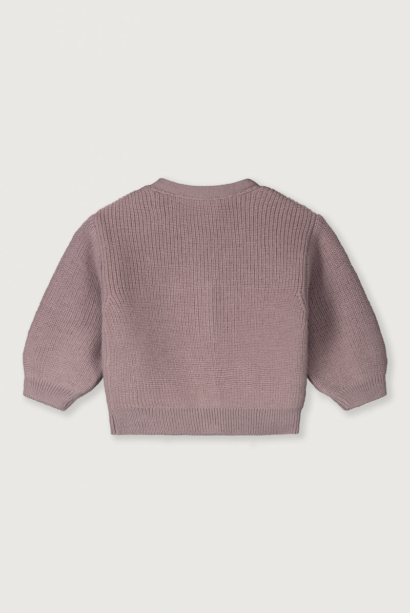 Baby Knitted Cardigan RWS | Berry