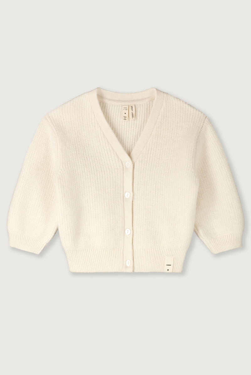 Baby Gebreid Vest | Cream