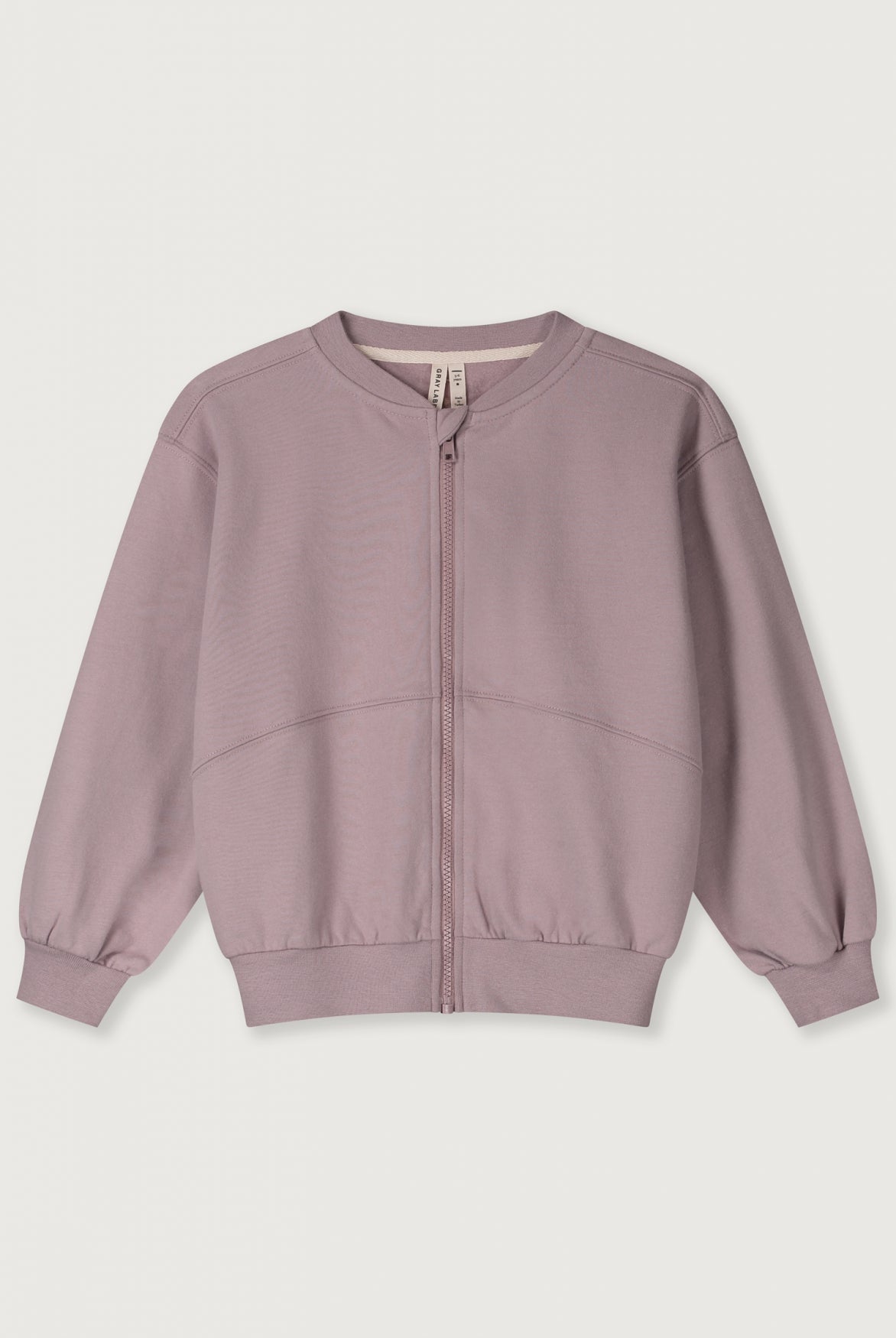 Bomber Sweater mit Reißverschluss | Berry