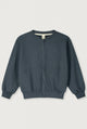 Bomber Sweater mit Reißverschluss | Blue Grey