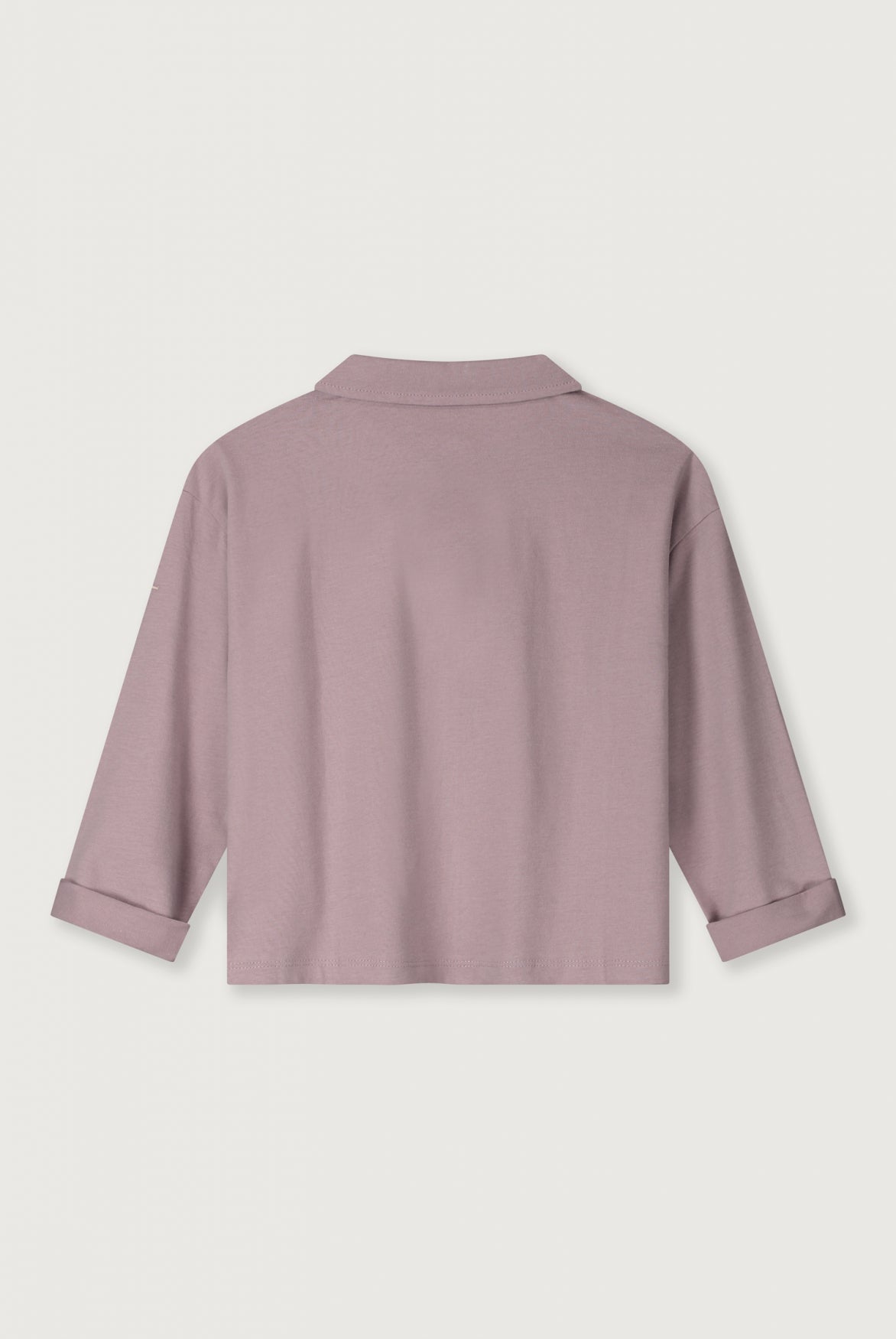 Langarm-Poloshirt | Berry