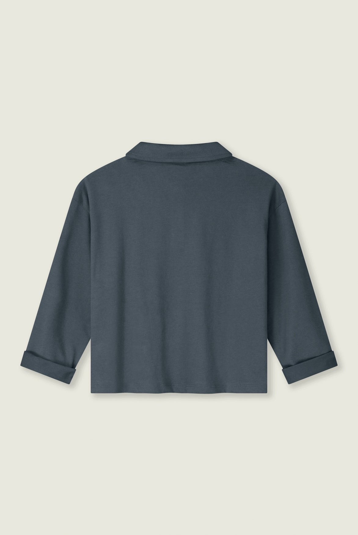 Boxy Collar Blouse | Biscuit – Gray Label