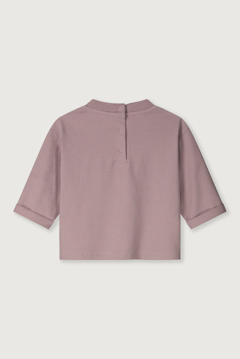 Baby L/S Pocket Tee | Berry