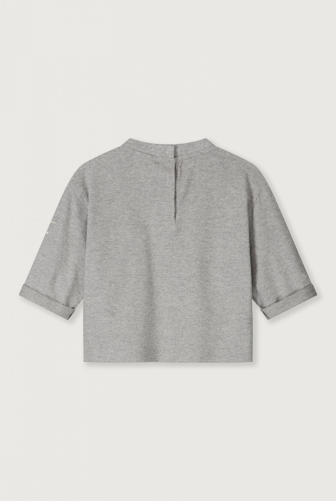 Baby L/S Pocket Tee | Gray Melange
