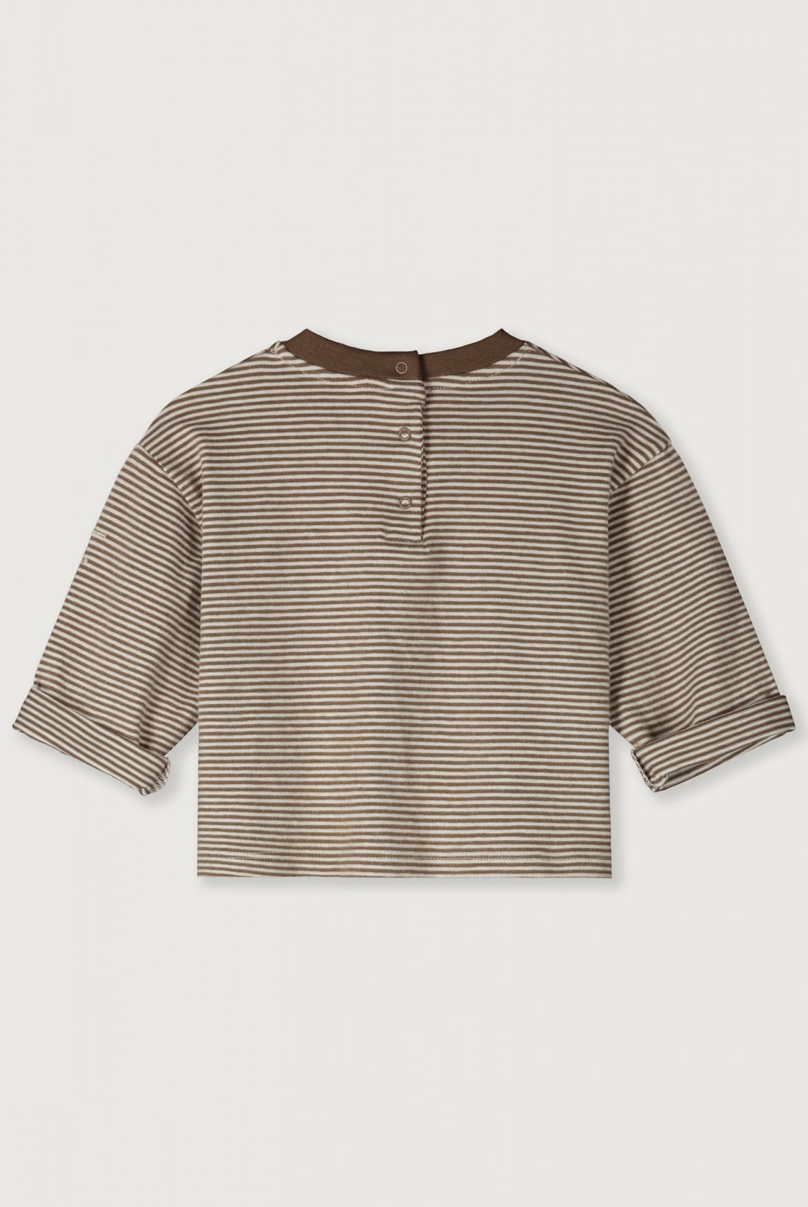 Baby L/S Pocket T-shirt | Woody - Cream