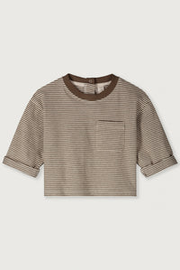Baby L/S Pocket Tee | Woody - Cream