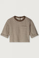 Baby L/S Pocket T-shirt | Woody - Cream