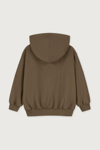 Hooded Cardigan with Zip | Woody