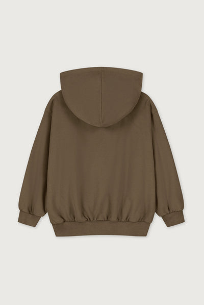 Hooded Cardigan with Zip | Woody