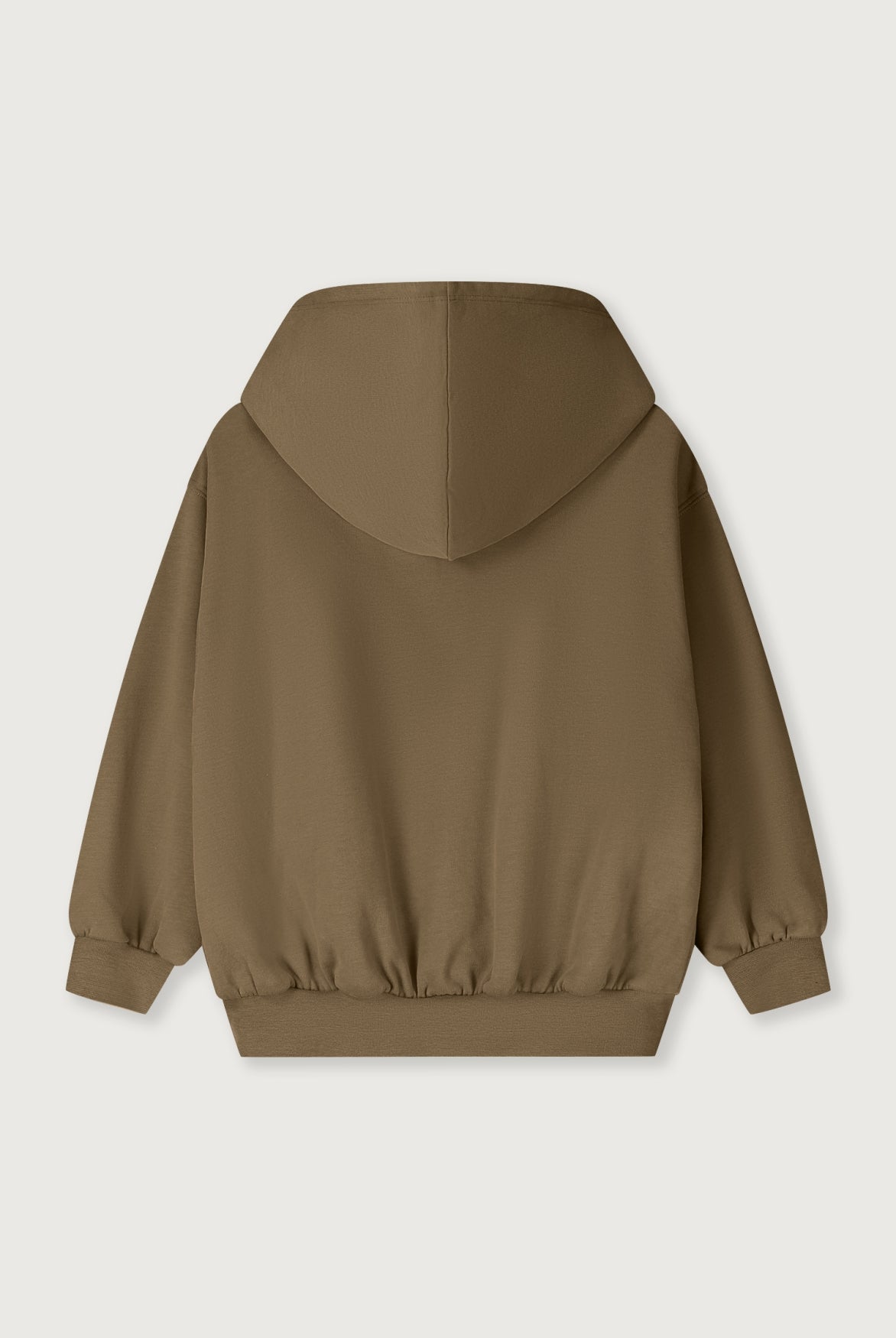 Logo Hooded Cardigan with Zip | Woody - Bubblegum