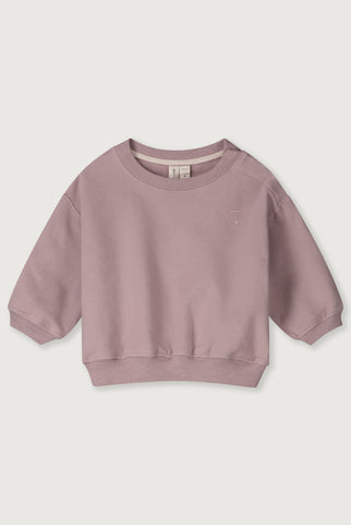Baby Dropped Shoulder Sweater | Berry