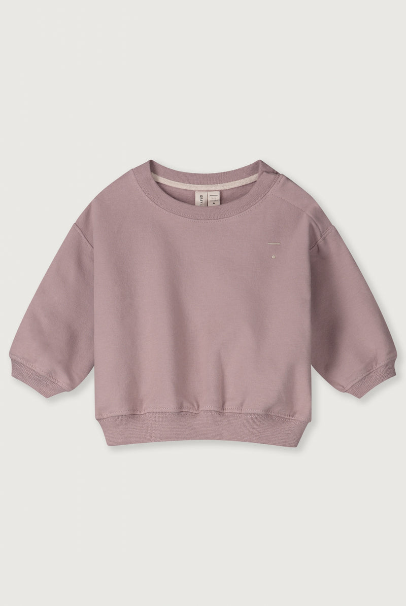 Baby Dropped Shoulder Sweater | Berry