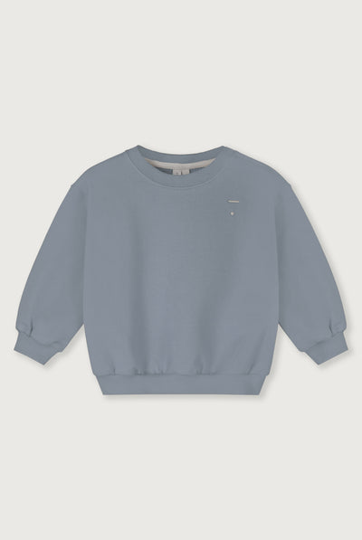 Baby Dropped-Shoulder-Pulli | Stone Gray 