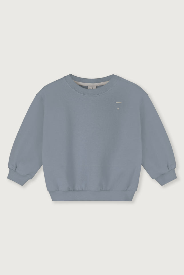 Baby Dropped Shoulder Sweater | Stone Gray