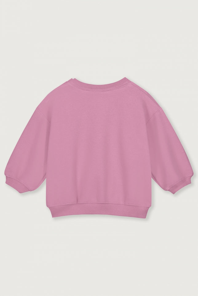 Baby Dropped Shoulder Sweater | Bubblegum