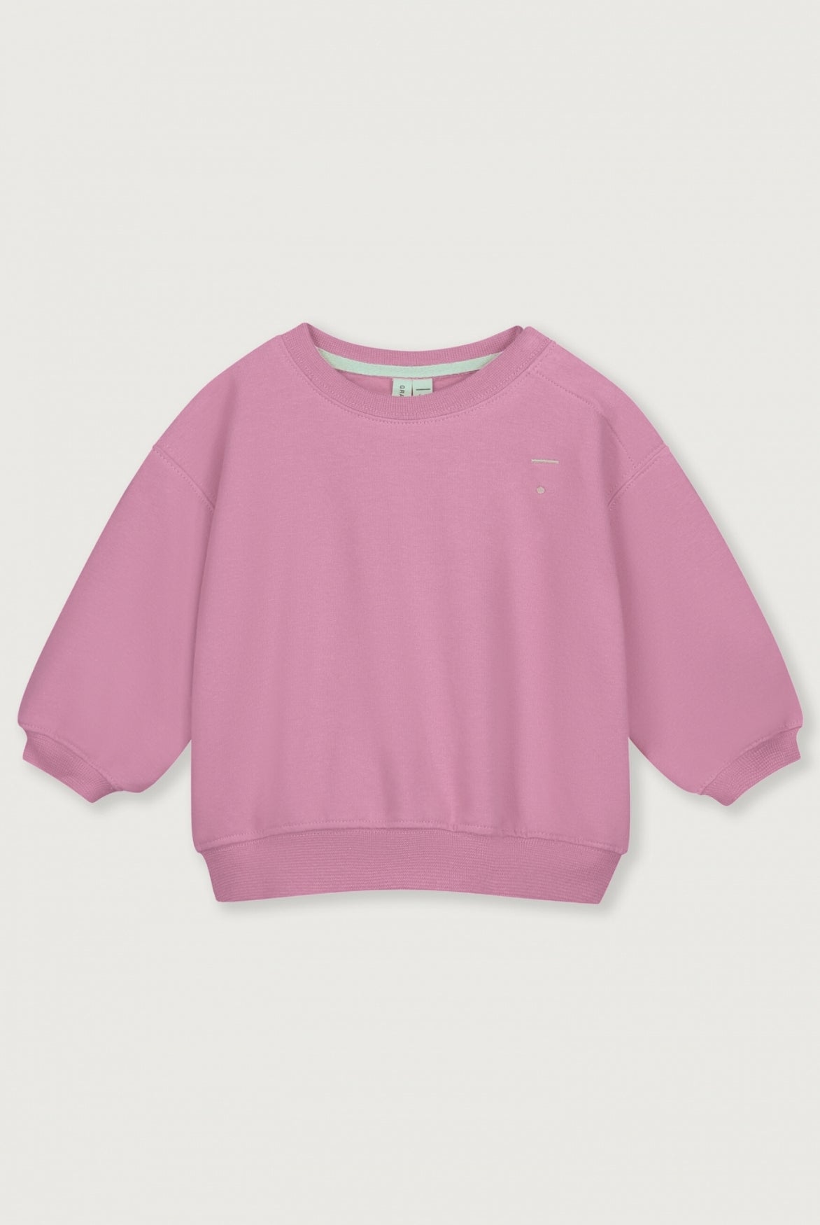 Baby Dropped Shoulder Sweater | Bubblegum