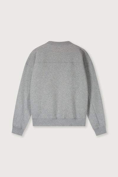 Adult Crewneck Sweater | Gray Melange