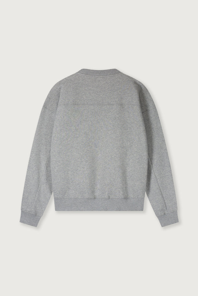 Adult Crewneck Sweater | Gray Melange