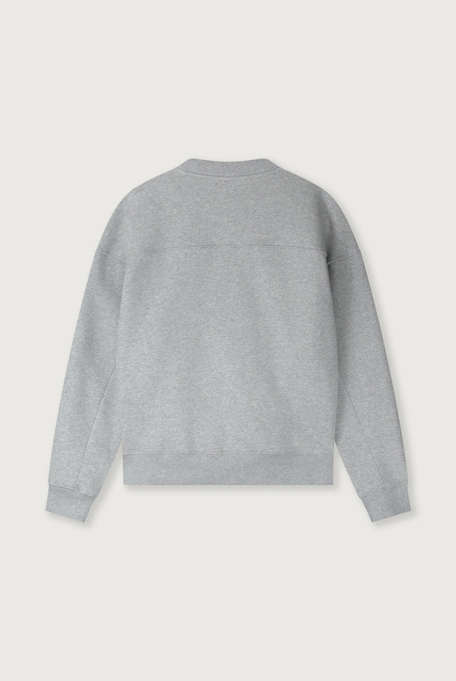 Adult Crewneck Sweater | Gray Melange