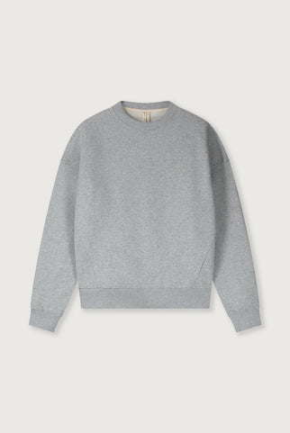 (Dames) Crewneck Sweater | Gray Melange