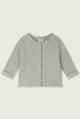 Baby Raglan Cardigan | Grey Melange