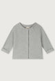 Baby Raglan Cardigan | Gray Melange