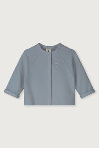 Baby Raglan Cardigan | Stone Gray