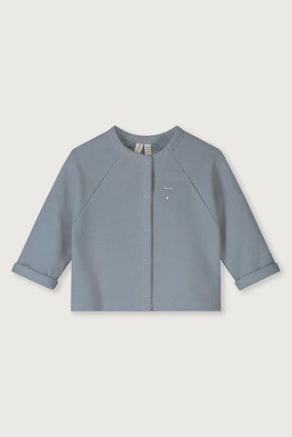 Baby Raglan Vest | Stone Gray