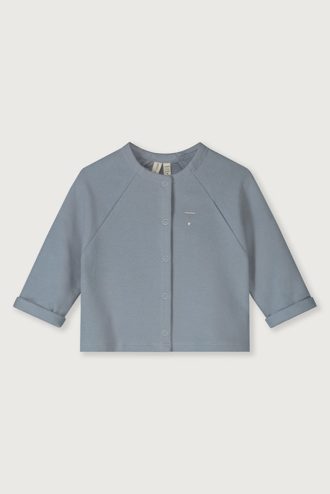 Baby Raglan Cardigan | Stone Gray