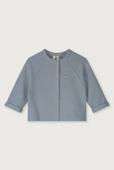 Baby Raglan Cardigan | Stone Gray