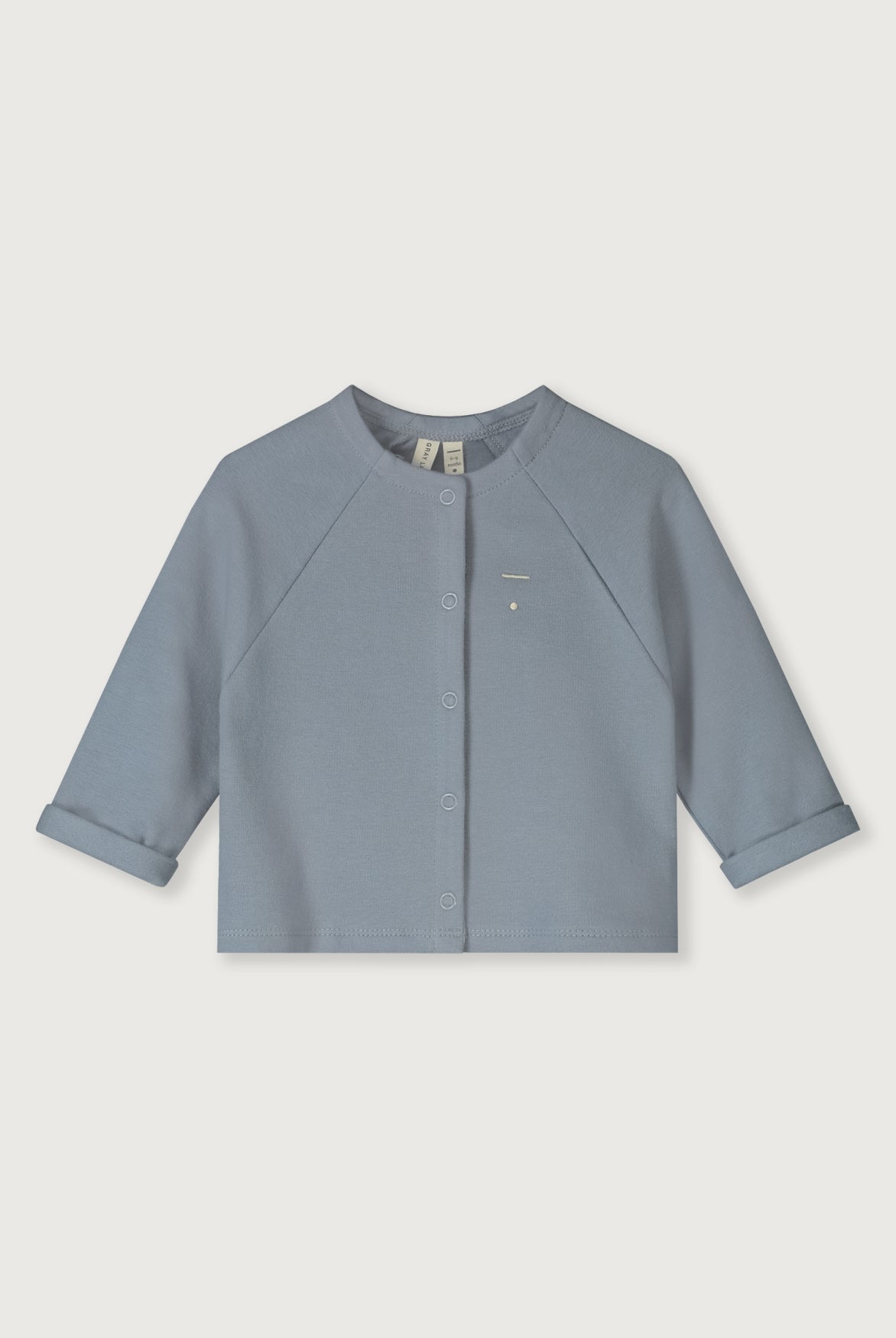 Baby Raglan Cardigan | Stone Gray