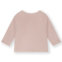 Baby Raglan Vest | Faded Pink