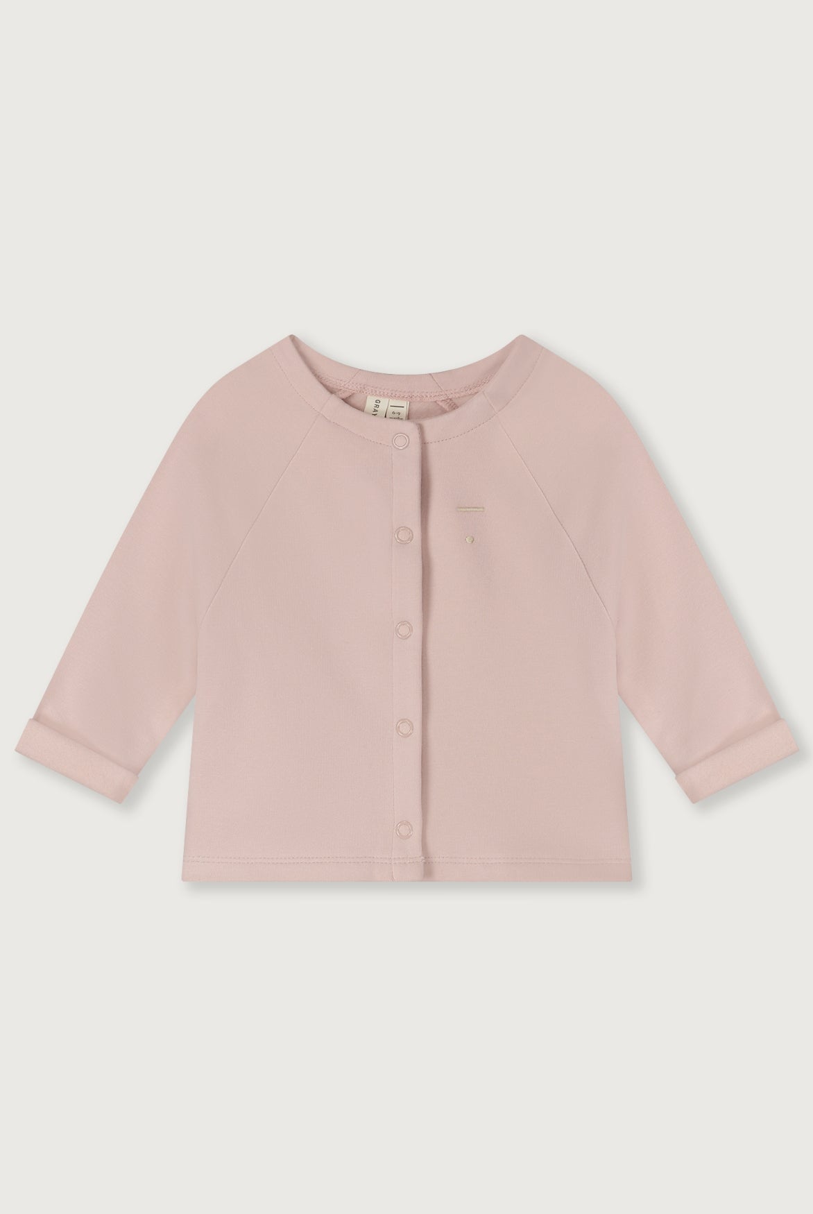 Baby Raglan Cardigan | Faded Pink