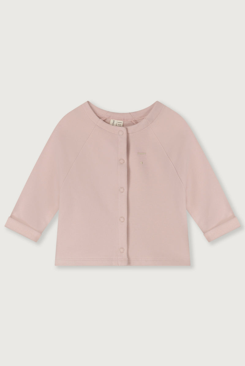 Baby Raglan Cardigan | Faded Pink