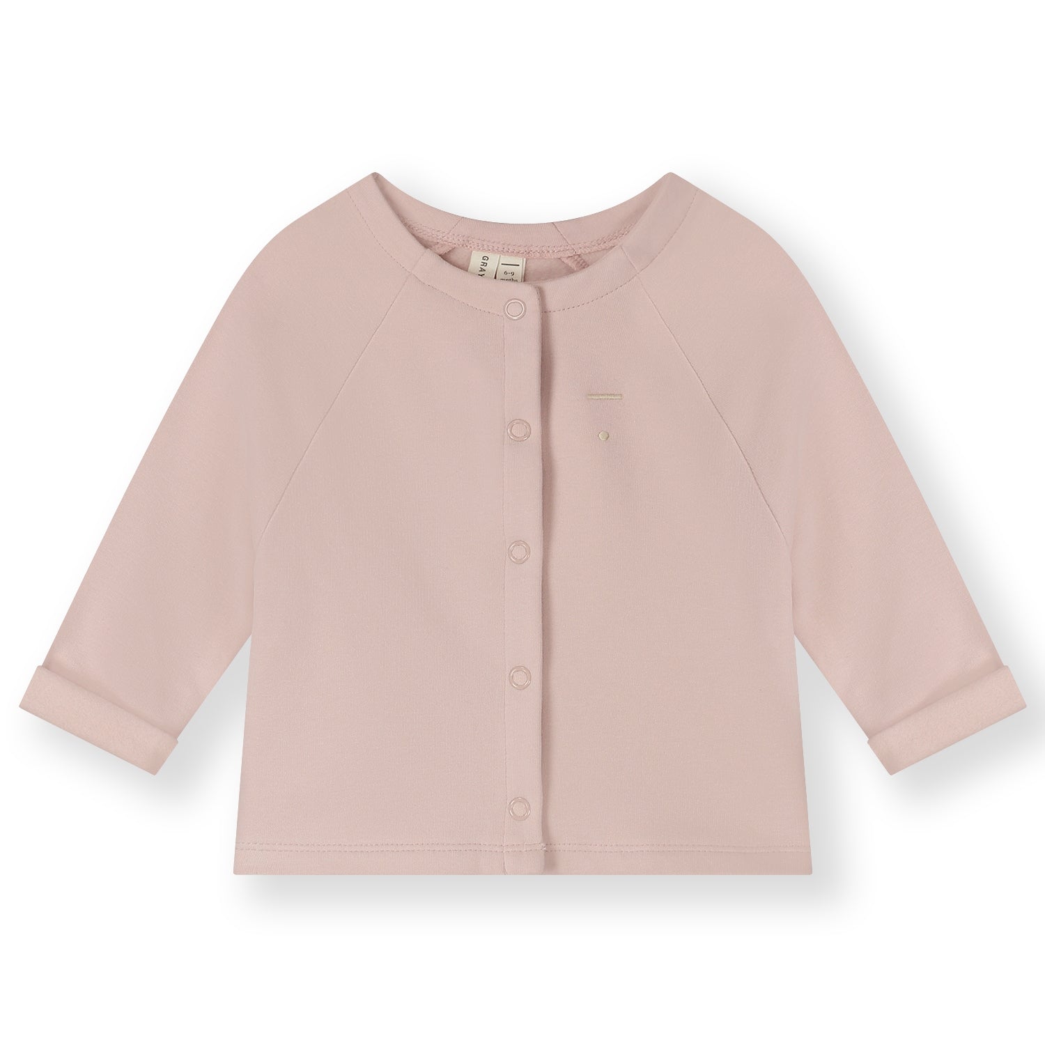 Baby Raglan Cardigan | Faded Pink