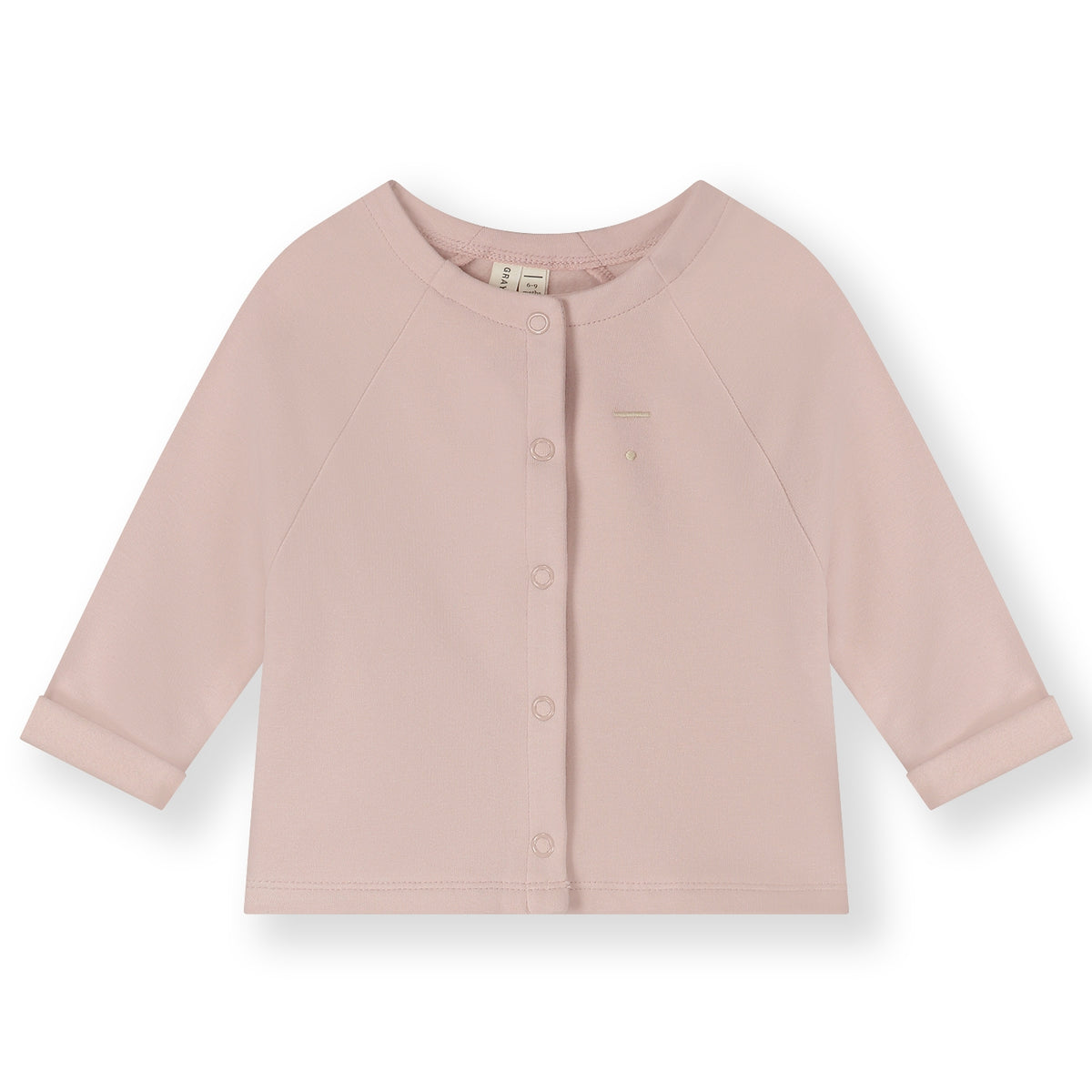 Baby Raglan Vest | Faded Pink