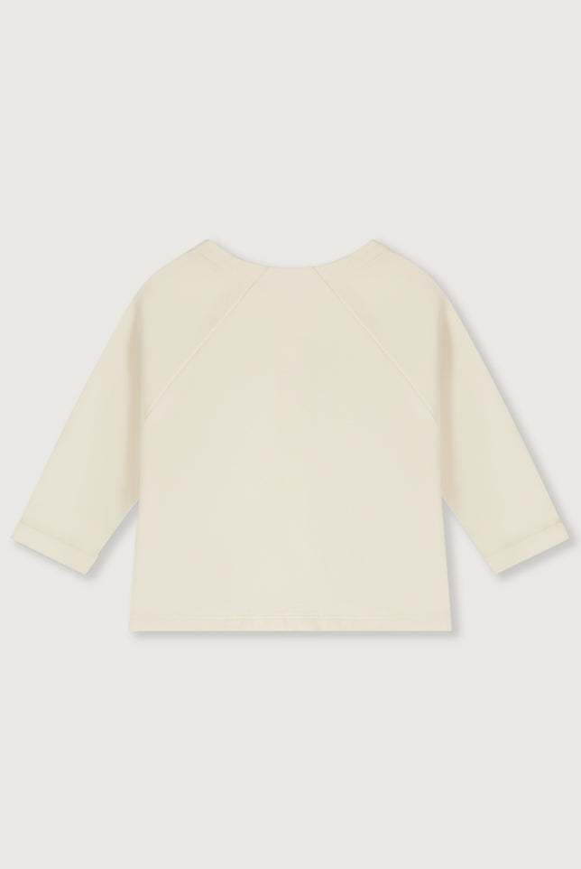 Baby Raglan Cardigan | Cream