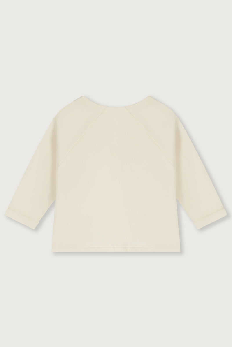 Baby Raglan Cardigan | Cream