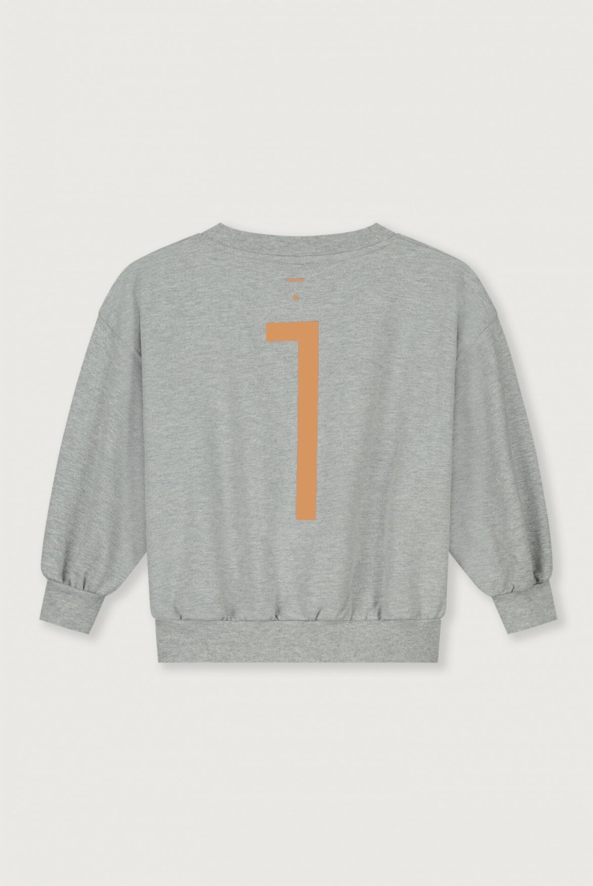 Birthday Sweater | Gray Melange - Melon