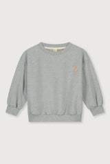 Birthday Sweater | Gray Melange - Melon