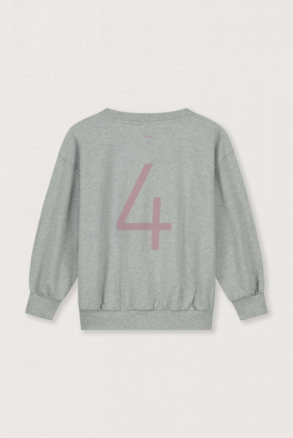 Birthday Sweater | Grey Melange - Berry