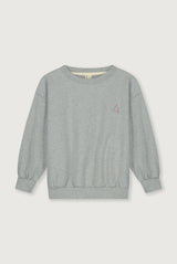 Birthday Sweater | Gray Melange - Berry