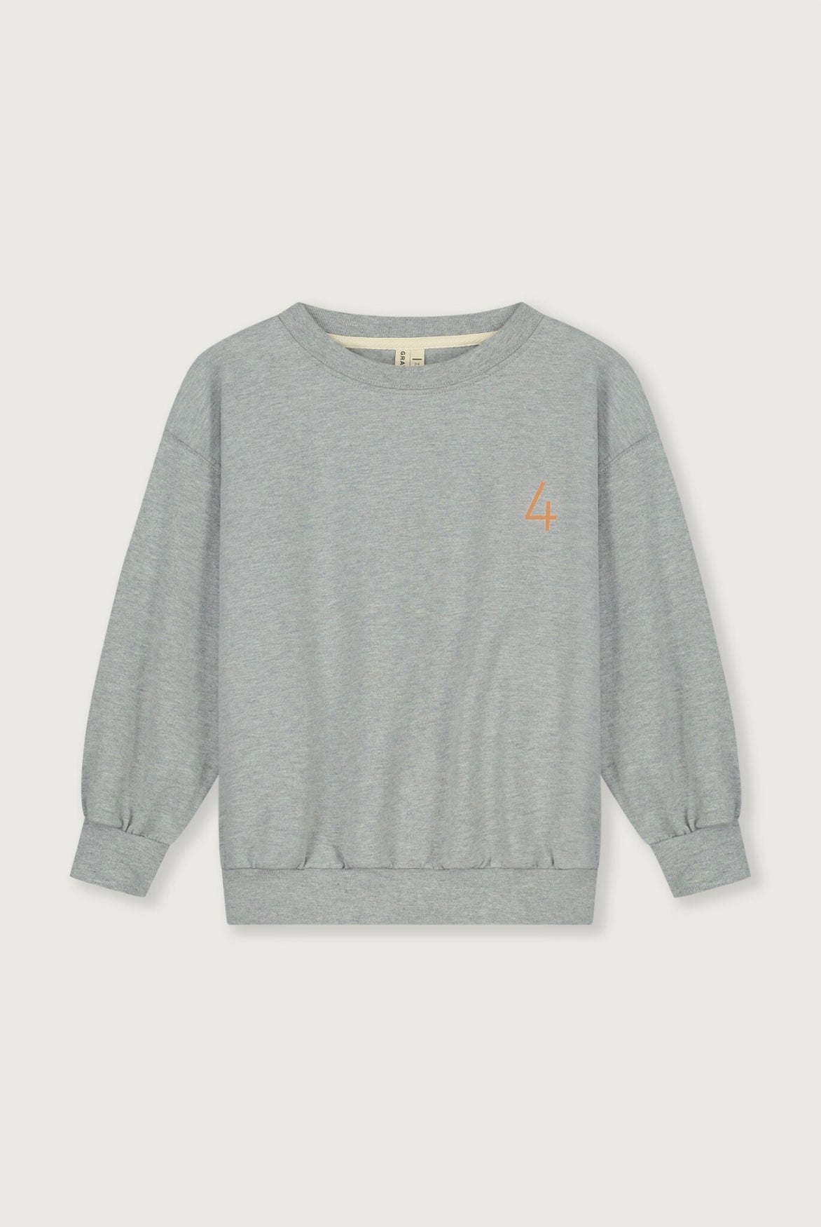 Birthday Sweater | Gray Melange - Melon