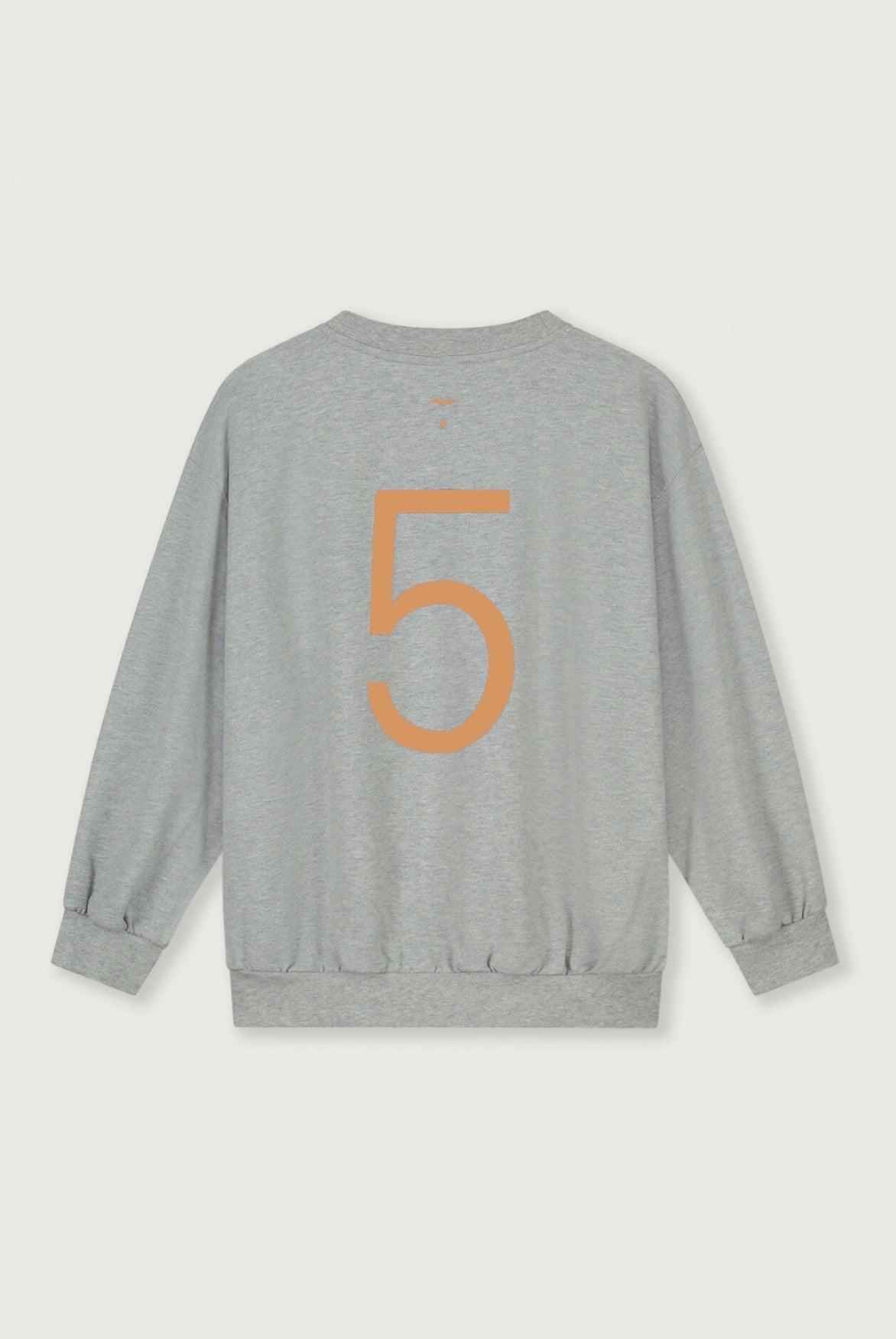 Birthday Sweater | Gray Melange - Melon