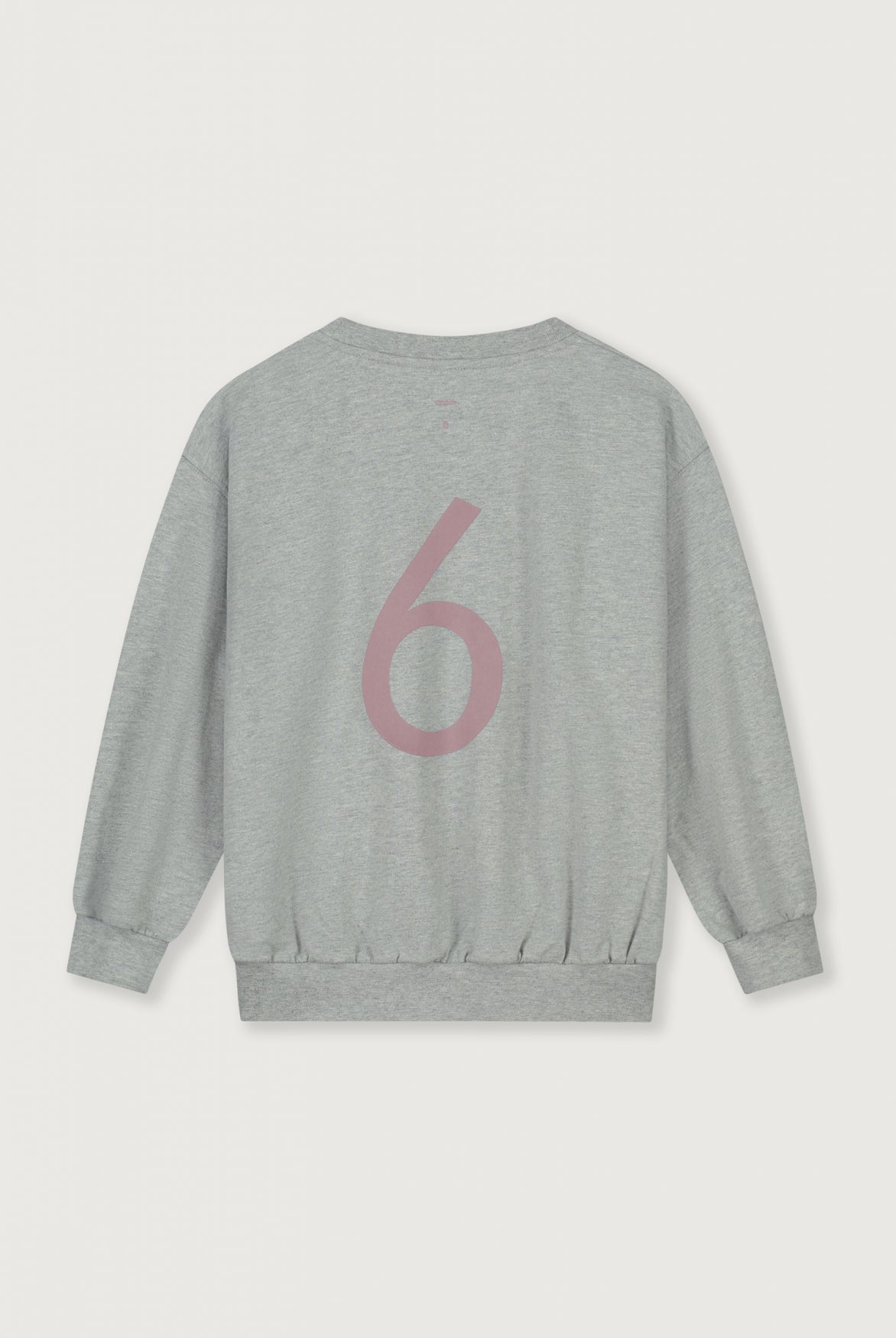 Birthday Sweater | Gray Melange - Berry