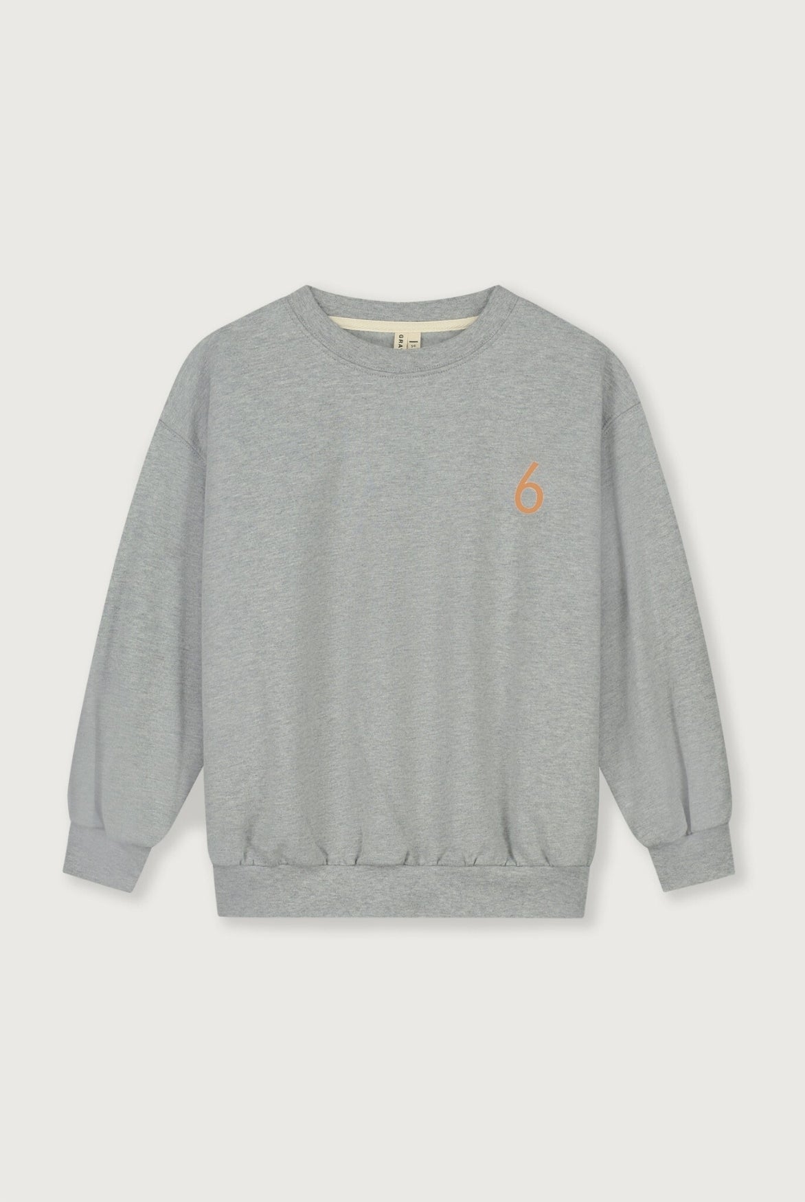 Birthday Sweater | Gray Melange - Melon