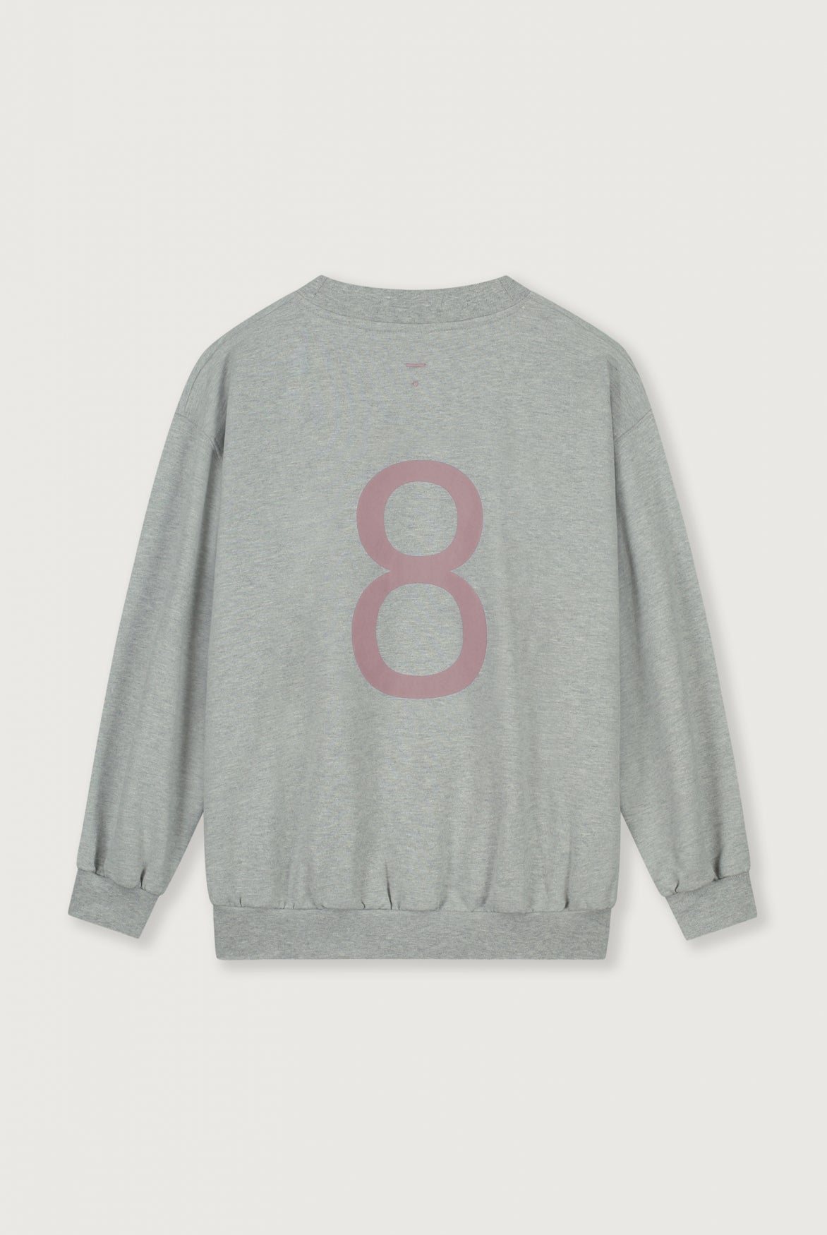 Birthday Sweater | Grey Melange - Berry